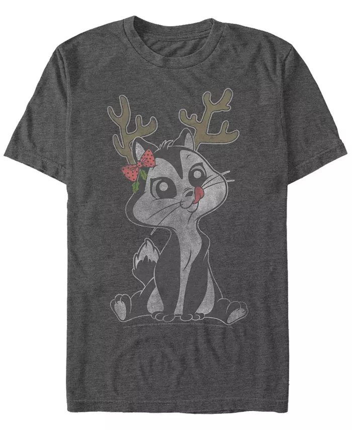 

Мужская футболка с коротким рукавом Looney Tunes Oh Deer Fifth Sun, серый