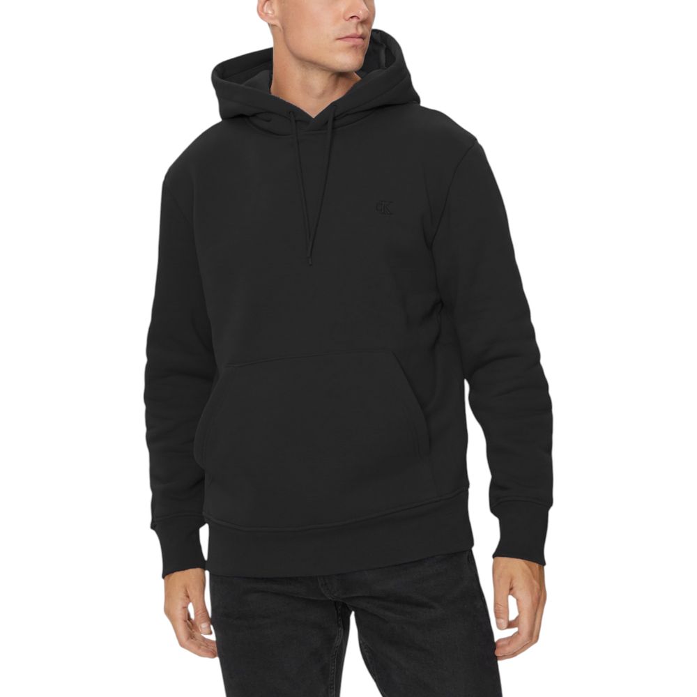 

Черный хлопковый свитер Calvin Klein Jeans