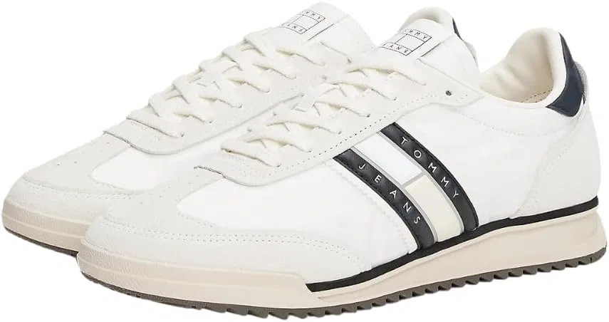Мужские низкие кроссовки Tommy Jeans TJM Retro Runner Cleated Em0em01527, Black — фото 3