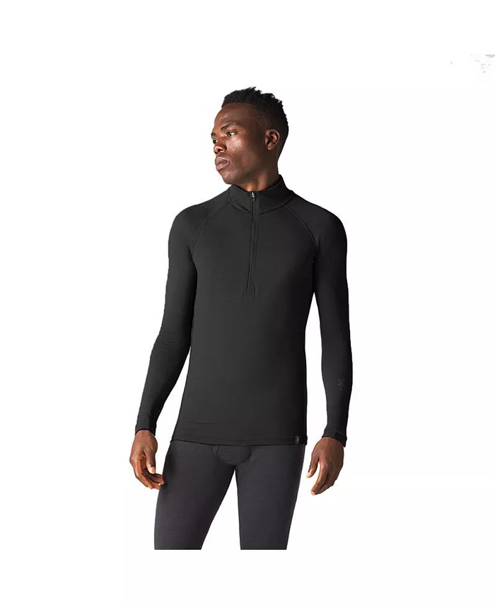 

Футболка Men's Woolies Pro Tech 1/4 Zip Ibex, черный