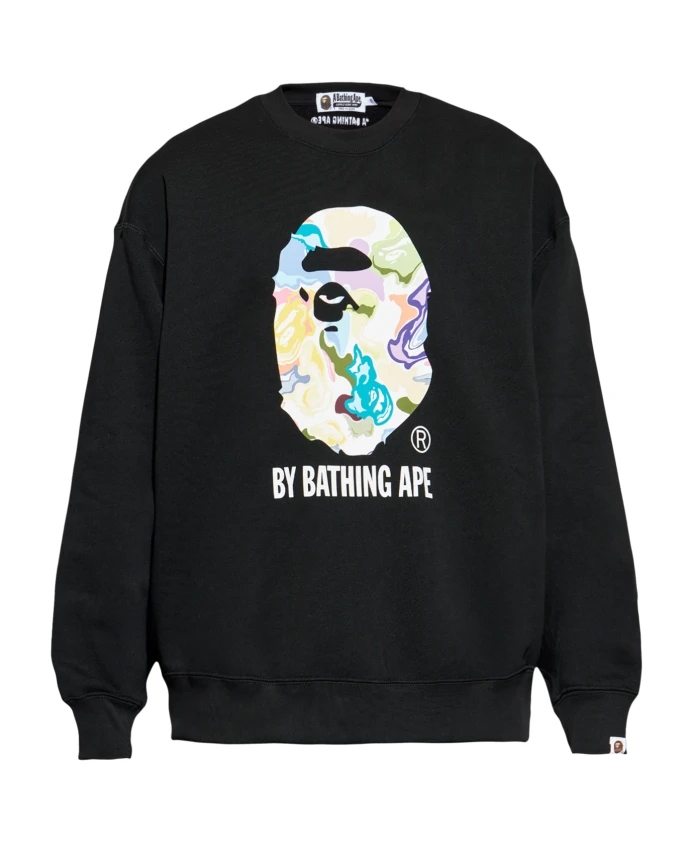 

Толстовка с логотипом A Bathing Ape, черный