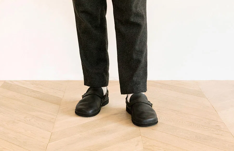 Мужские лоферы Aurora Shoe Co. Middle English, тёмно-синие — фото 4