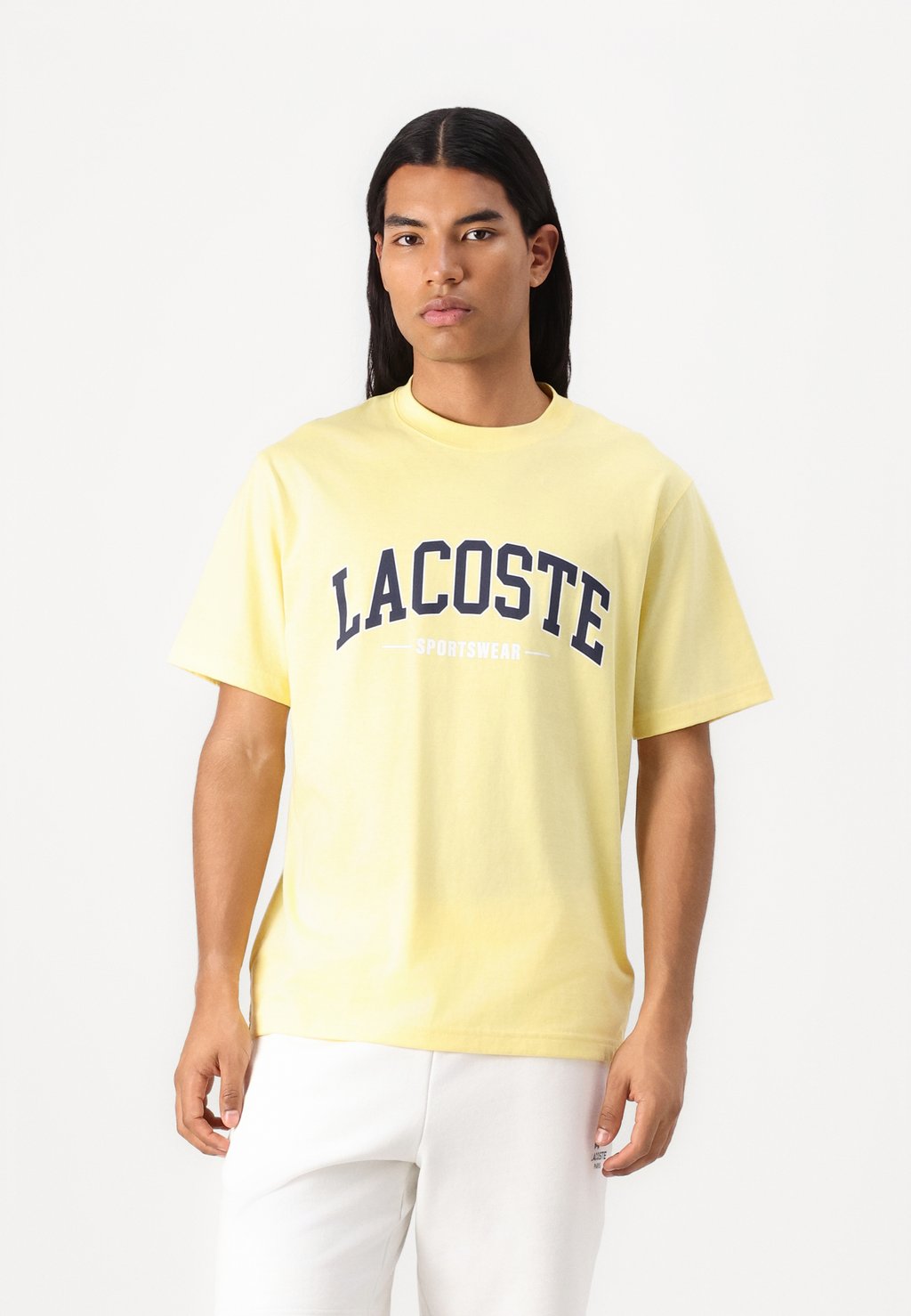 

Футболка с принтом Lacoste, желтый