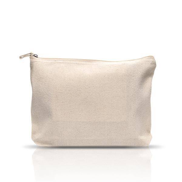 

Холщовая косметичка с внутренним карманом, 100% хлопок 310 г / Unipouch Kemer