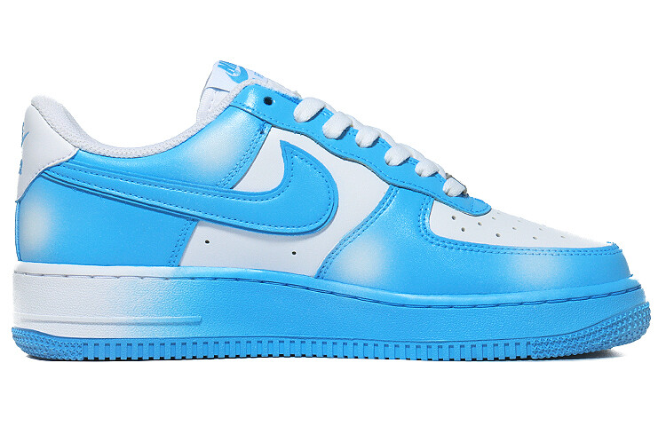 

Кроссовки Nike Air Force 1 Skateboarding Shoes Men Low-top White, голубой, Синий, Кроссовки Nike Air Force 1 Skateboarding Shoes Men Low-top White, голубой