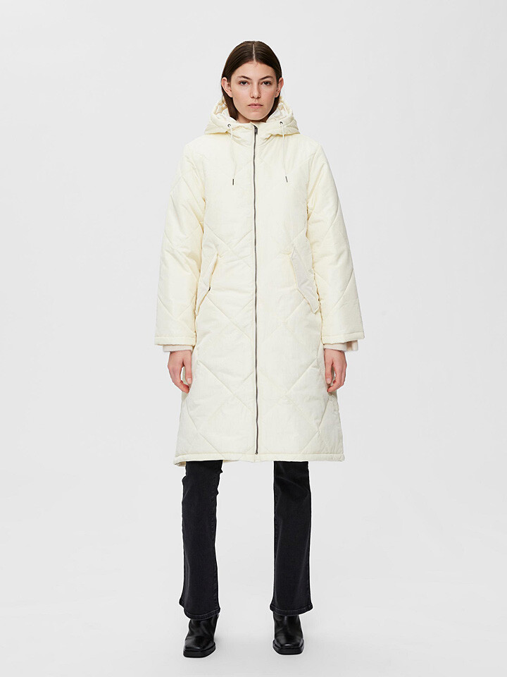 

Пуховик SELECTED FEMME Maran, белый
