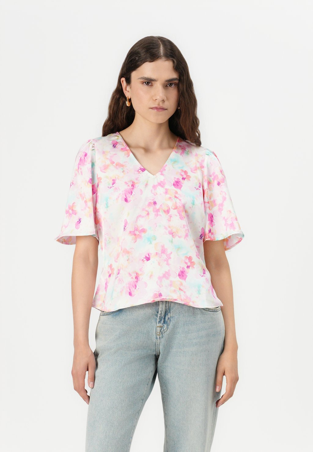 

Блуза VMLIVIA Vero Moda, розовый