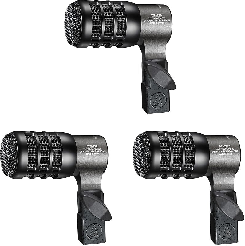 

Динамический микрофон Audio-Technica ATM230PK Dynamic Instrument Microphone (3-Pack)