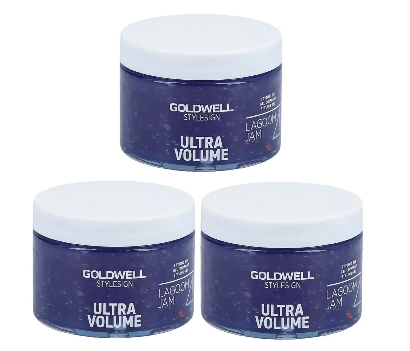Гель для укладки волос «Style Sign Ultra Volume Lagoom Jam» от Goldwell, 3 шт. Rich Repair
