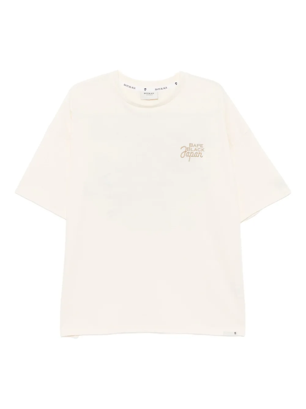 

Футболка с вышитым логотипом BAPE BLACK *A BATHING APE, нейтральный