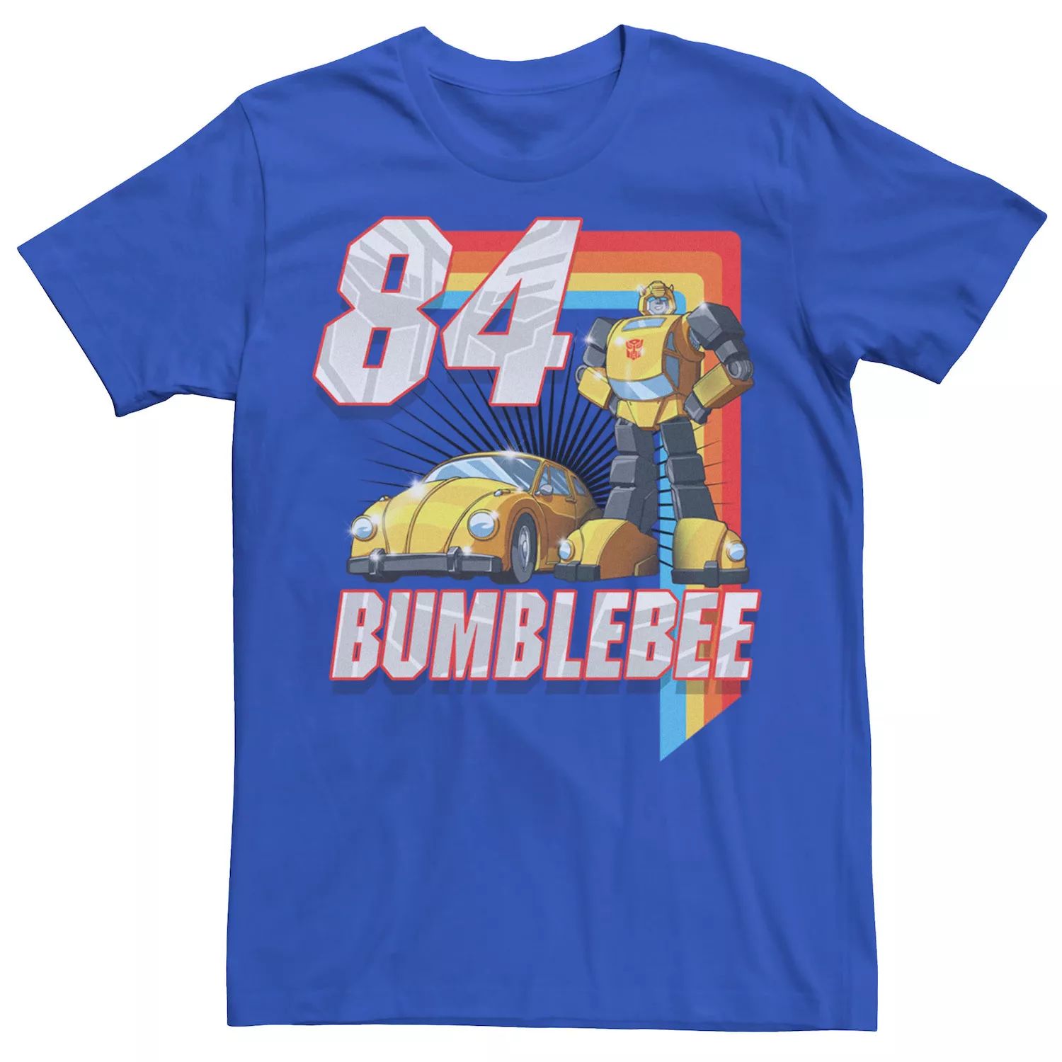 

Мужская футболка Transformers Bumblebee 84 Retro Licensed Character