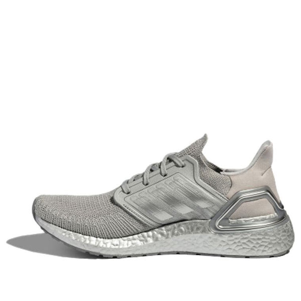 

Кроссовки ultraboost 20 серебристые Adidas, серый