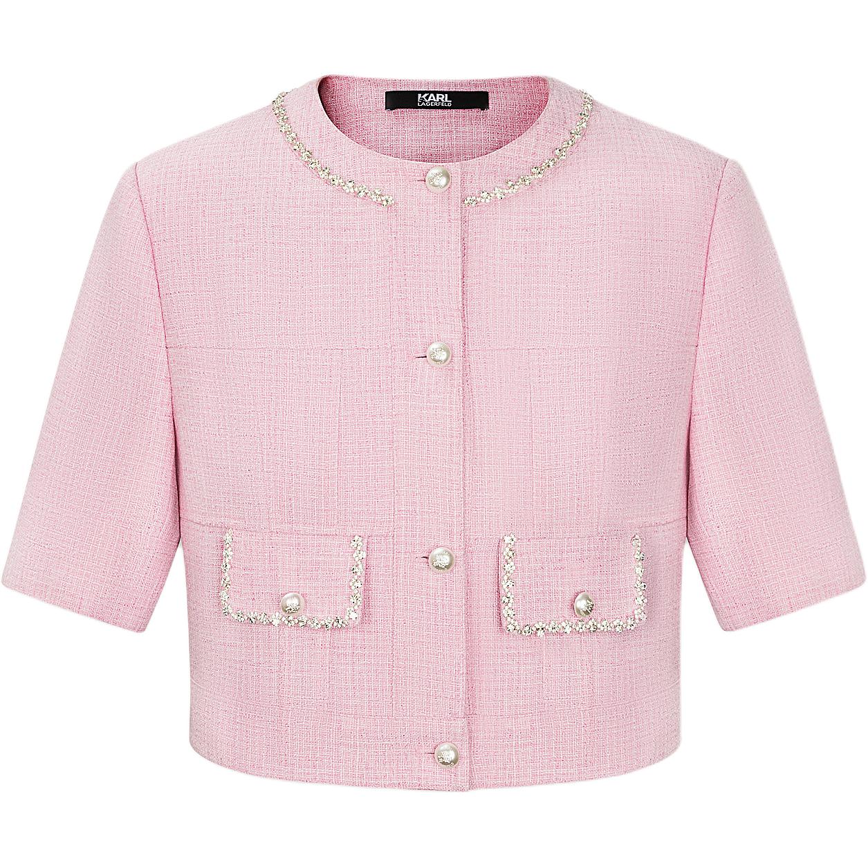 

KARL LAGERFELD / Karl Lagerfeld Jeans Куртка KARL LAGERFELD SS24 женская розовая, Pink