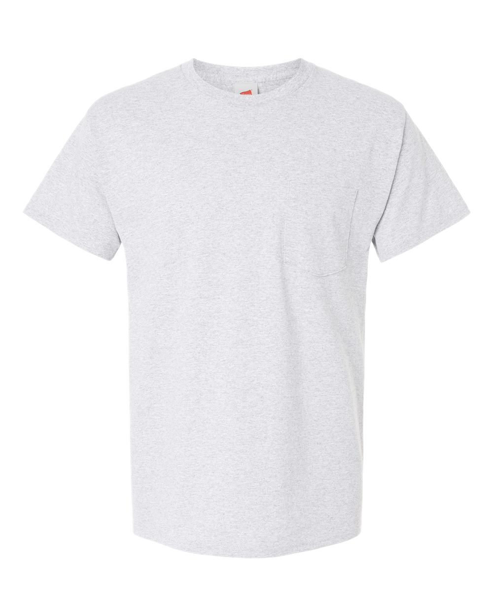 

Футболка Essential-T с карманом Hanes, цвет ash