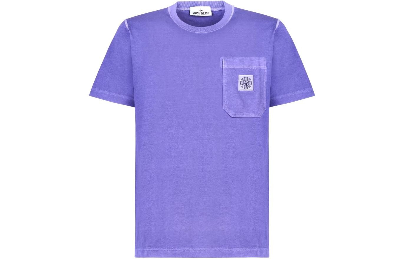 

Футболка мужская фиолетовая Stone Island, фиолетовый