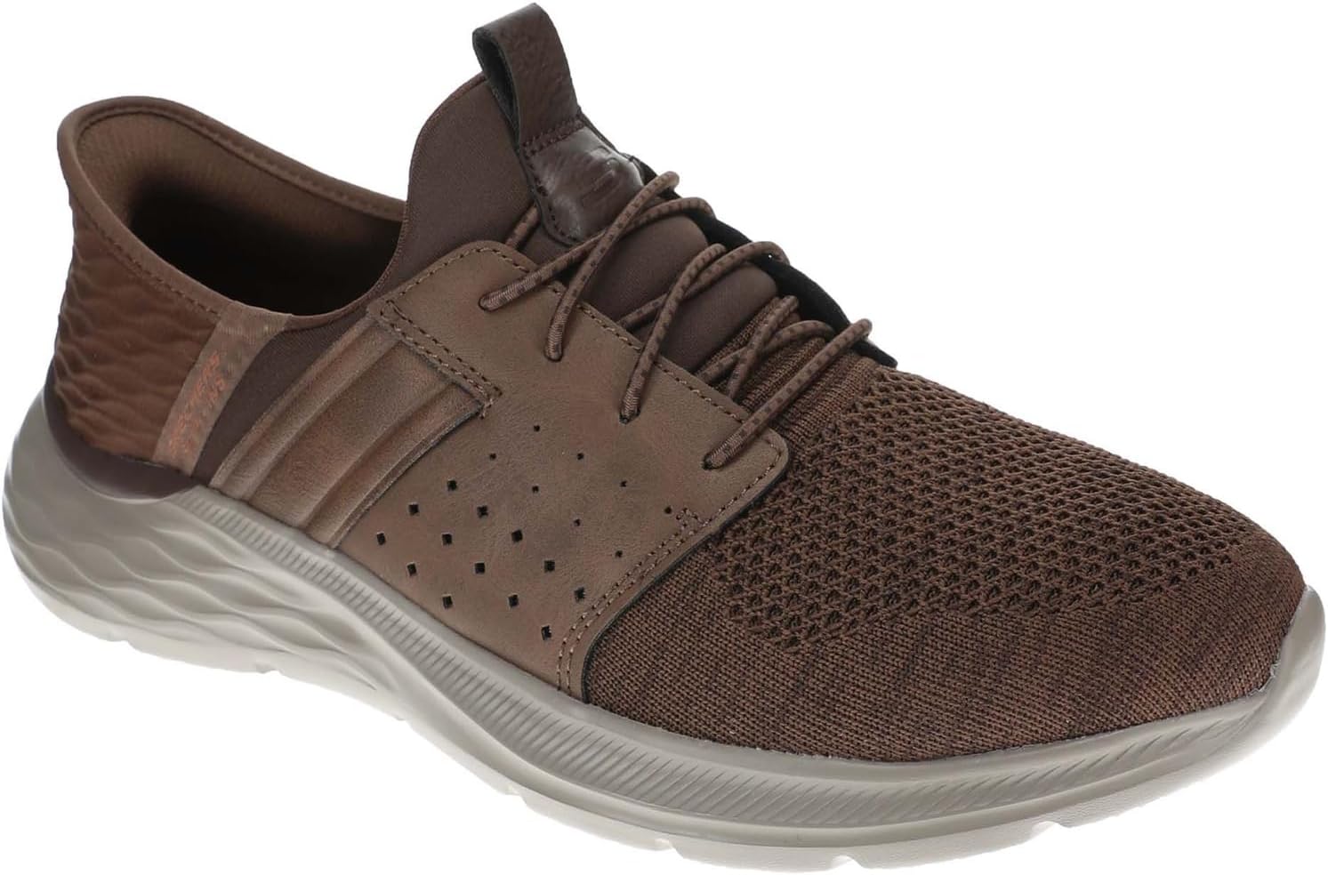 Мужские кроссовки Skechers Garner - Newick 210803, коричневый — фото 2