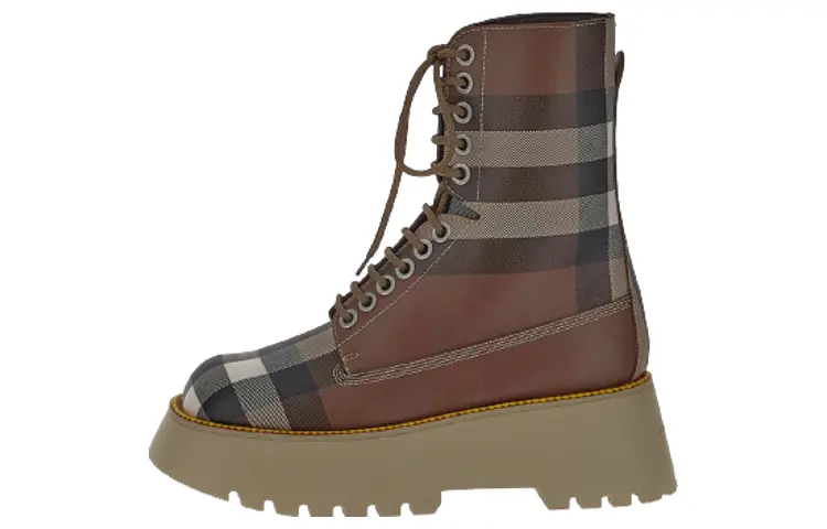 Ботинки женские Burberry, коричневый