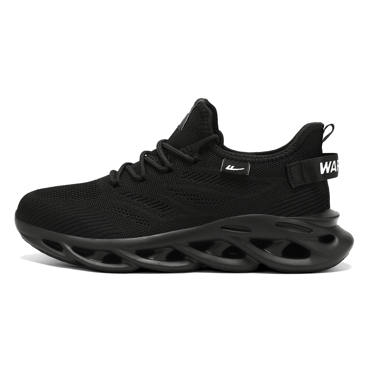 

Износостойкие и легкие низкие кроссовки для бега Unisex WARRIOR, черный warrior