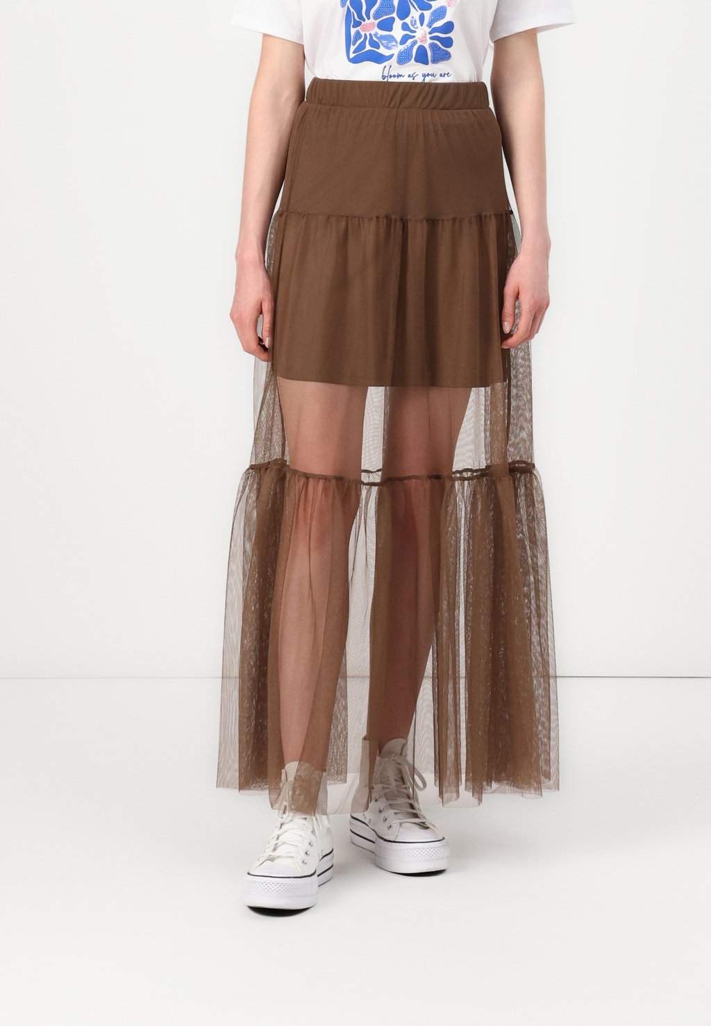 

Длинная юбка ONLTULLA LONG SKIRT BOX ONLY, светло-коричневый