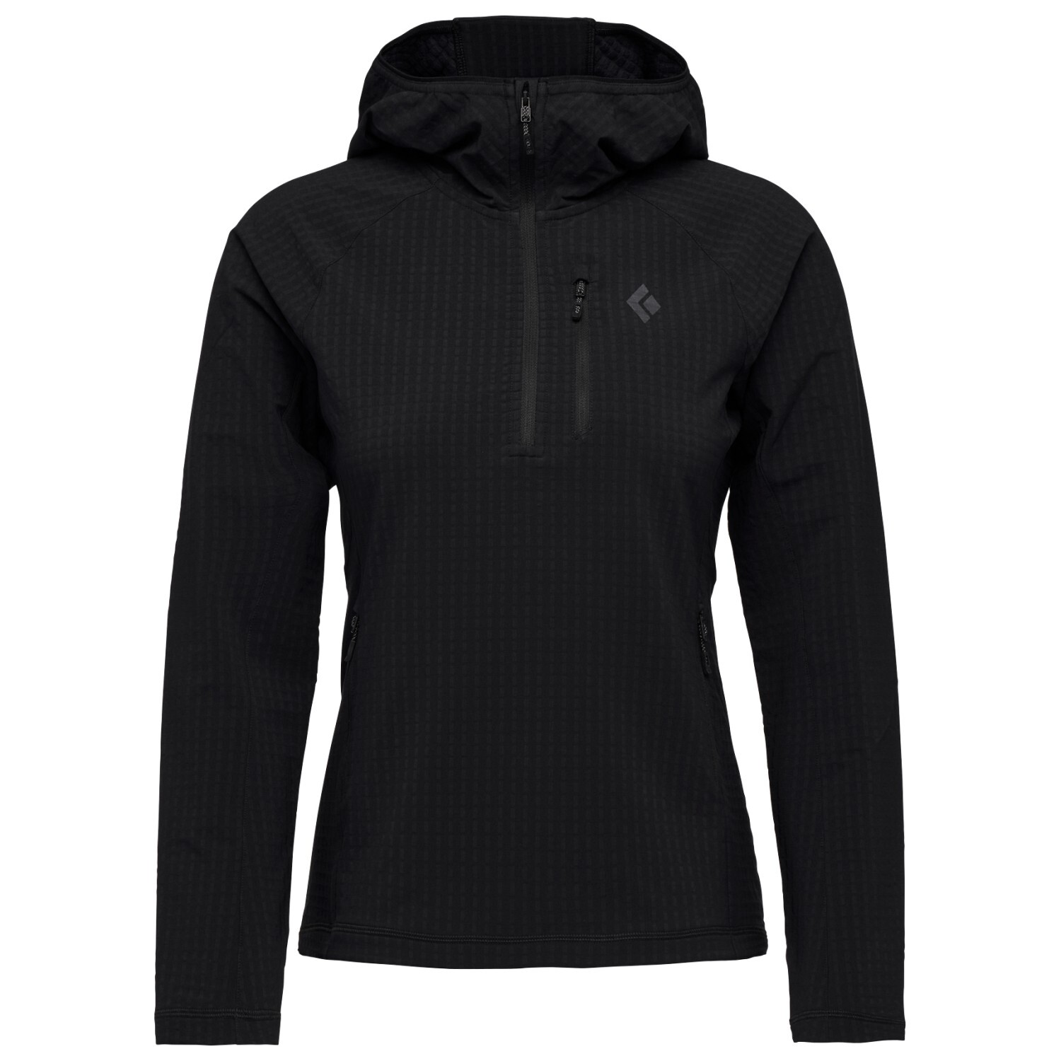 

Флисовая жилетка Black Diamond Coefficient Storm Full Zip Hoody, черный