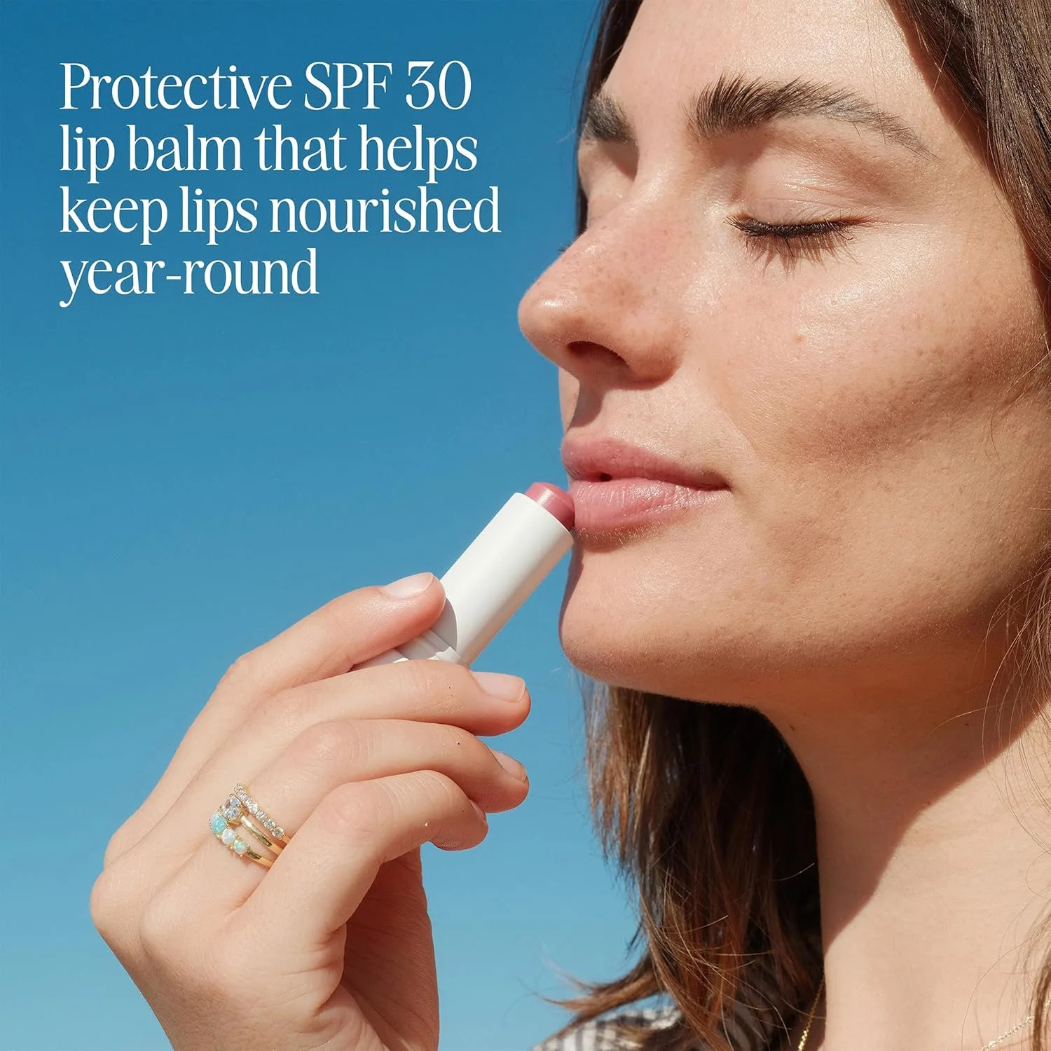 COOLA Organic Liplux тонированный бальзам для губ с SPF 30, 4,25 г, Red — фото 2