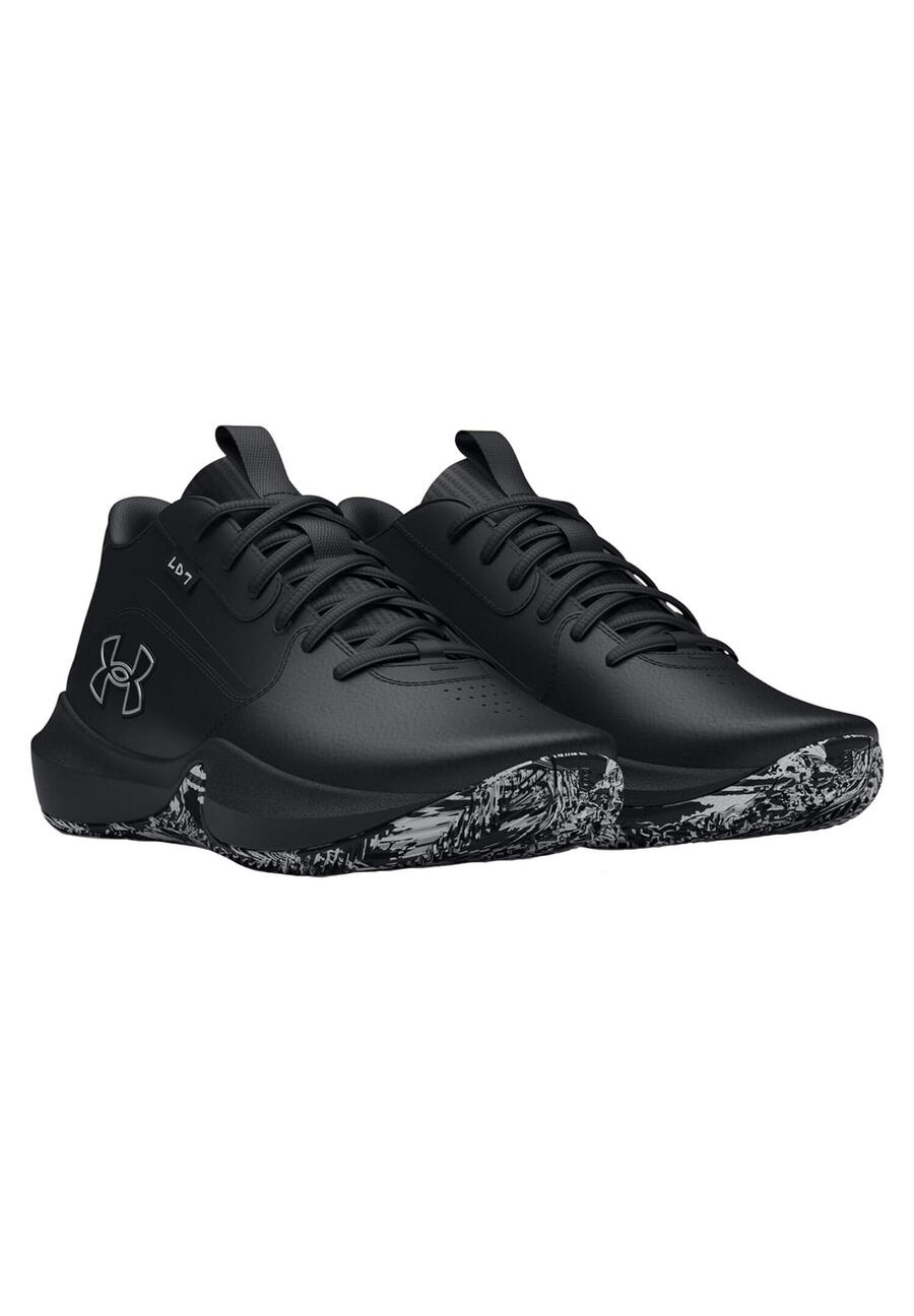 Баскетбольные кроссовки Under Armour Lockdown 7, унисекс, 3028512003, чёрные