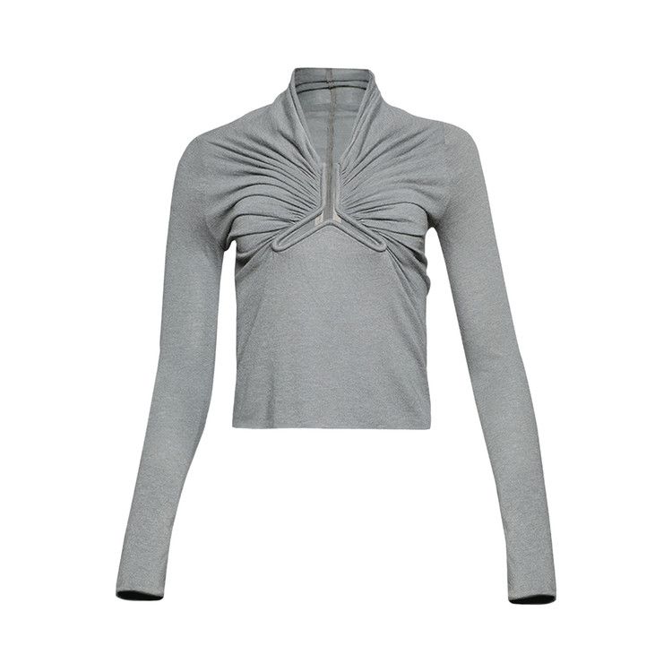 

Топ Rick Owens Allanah Long-Sleeve Top, Washed Indigo