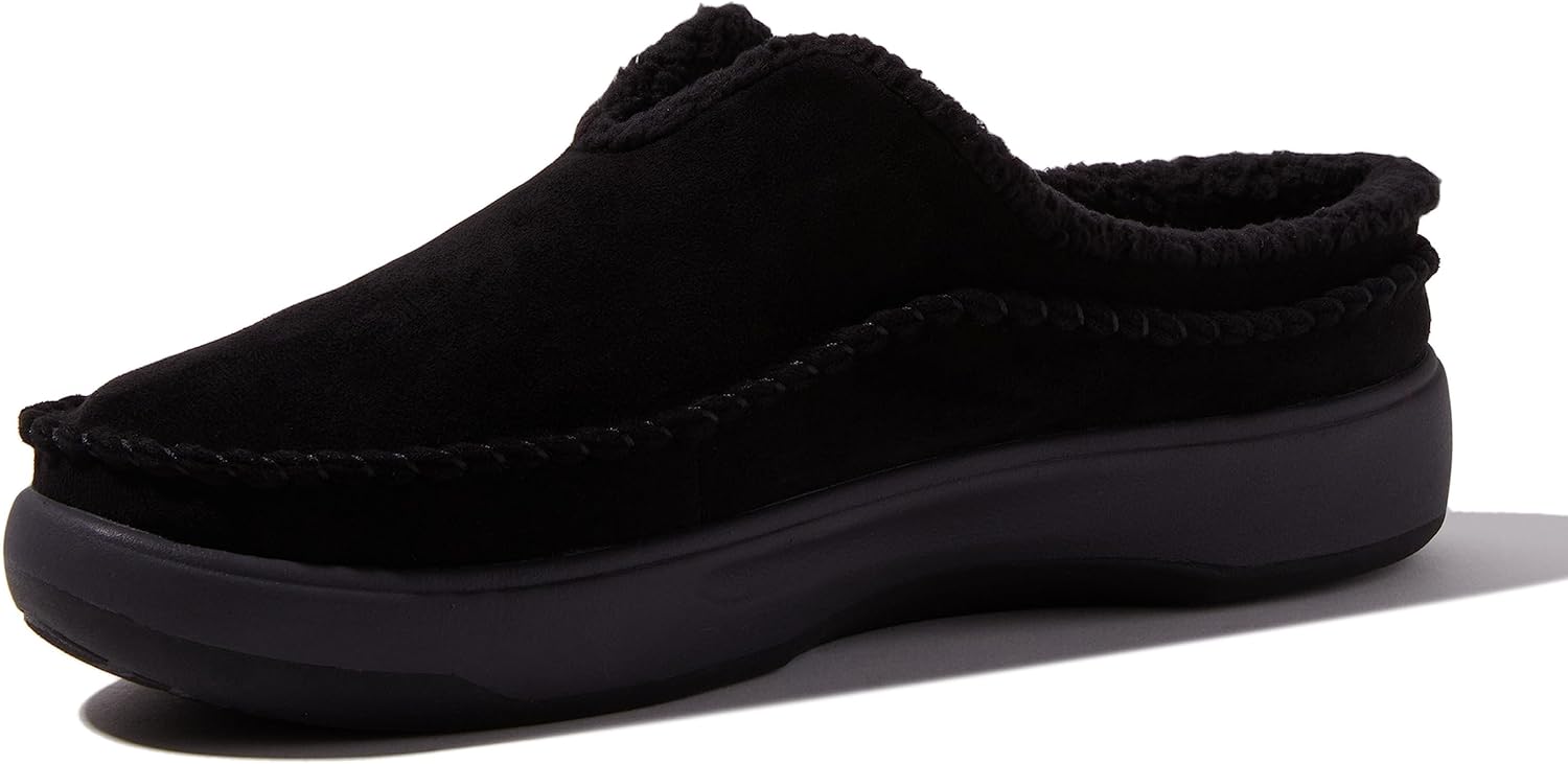 

Мужские сабо Dearfoams Elm All Day Comfort с водоотталкивающей защитой, черный