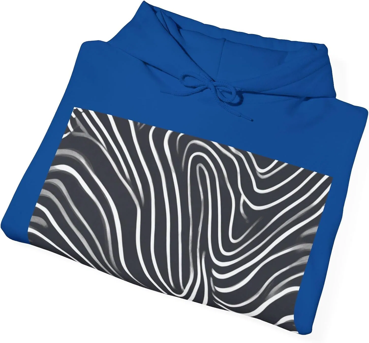 boostlete-recovery-progress-pattern-topographic-bold-0295 — Толстовка с капюшоном унисекс из плотной смесовой ткани (Gildan) — фото 4