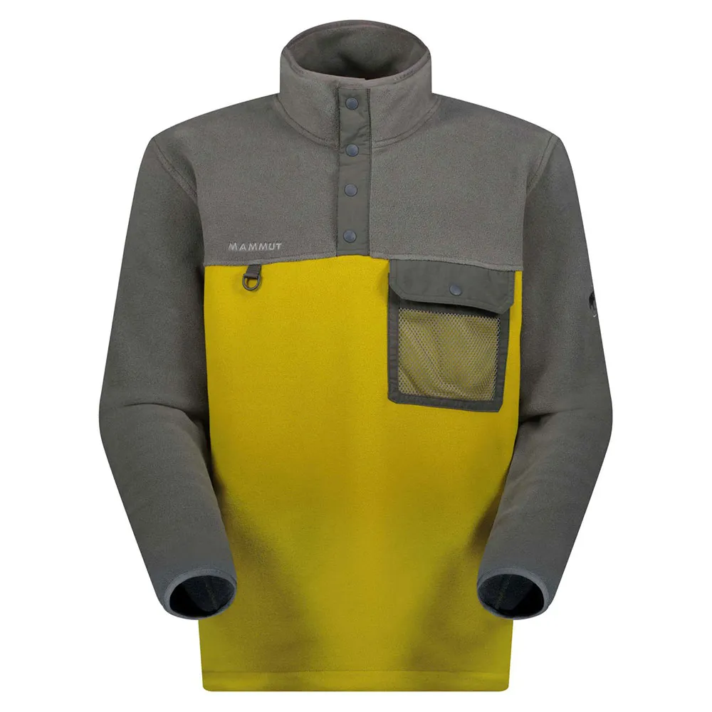 

Флис Mammut Moonstone Hybrid Pull half zip, серый