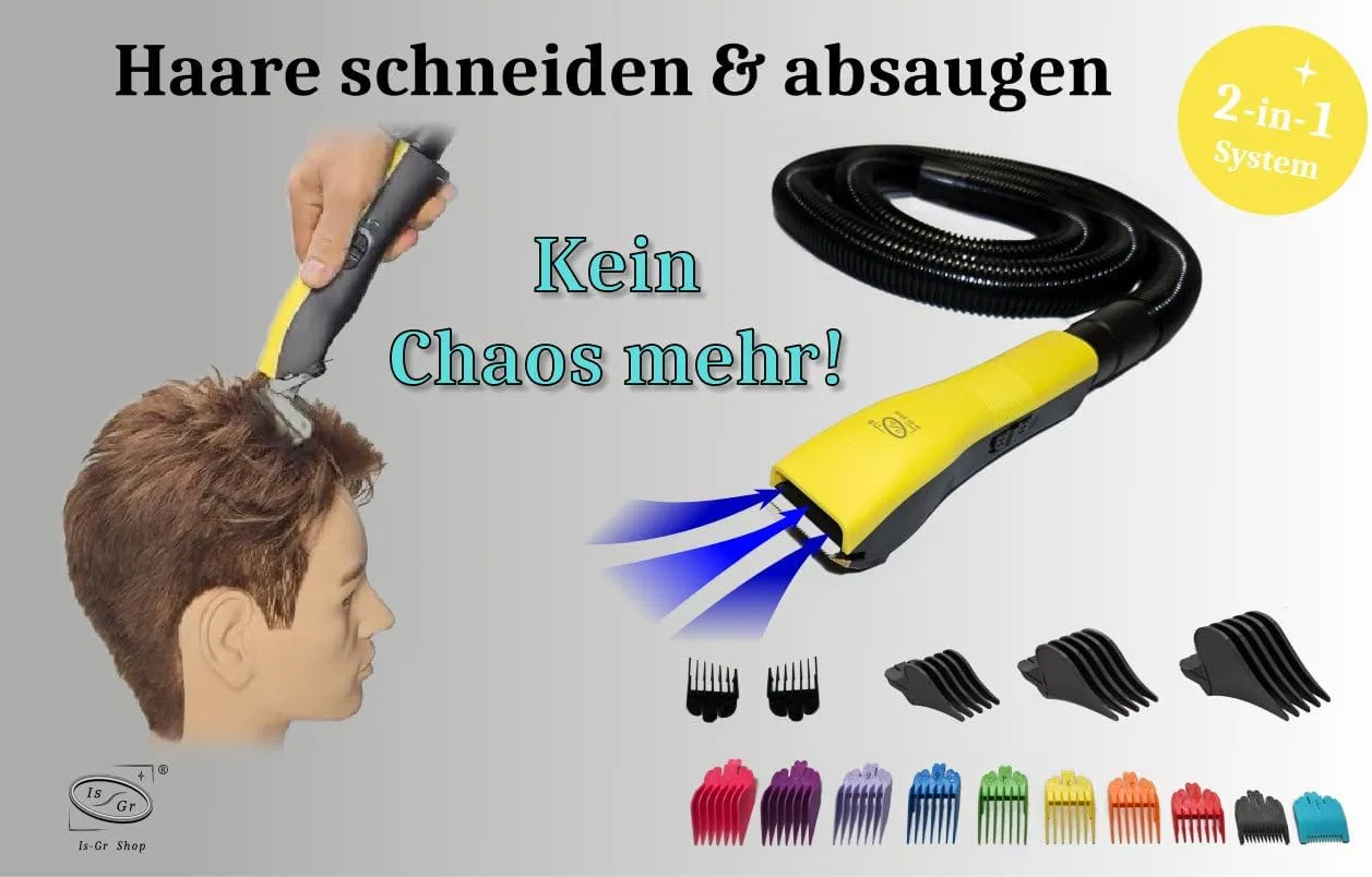Триммер для волос Hair Easy Cut с функцией всасывания Is-Gr — фото 4