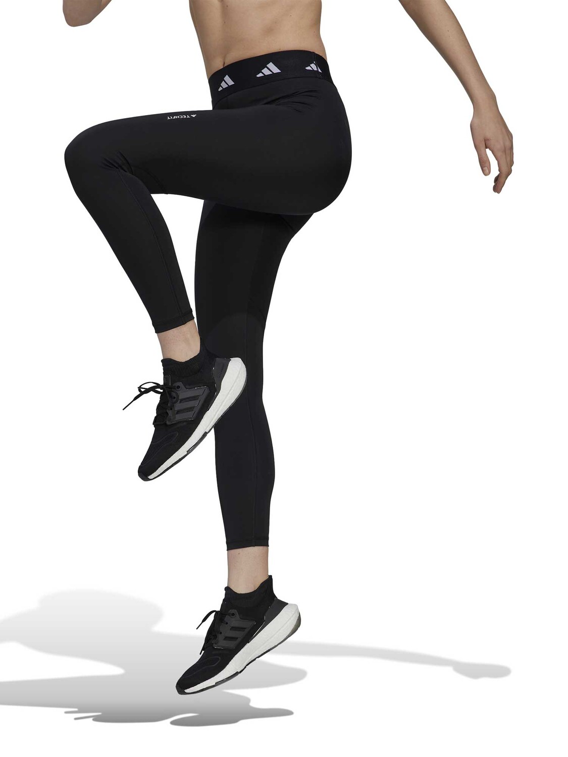 

Тайтсы Adidas Performance Techfit 7/8, черный