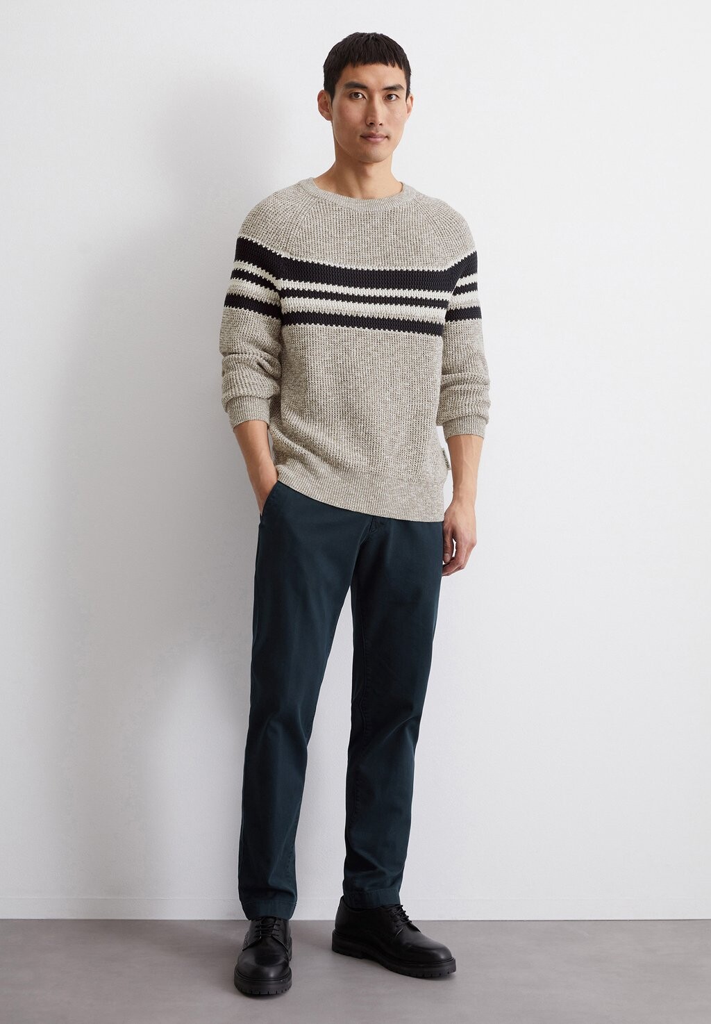 

Джемпер HIGHLIGHT STRIPED Marc O'Polo, белый