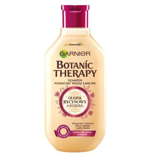 

Шампунь для ломких волос, Касторовое и миндальное масло, 400мл Garnier, Botanic Therapy