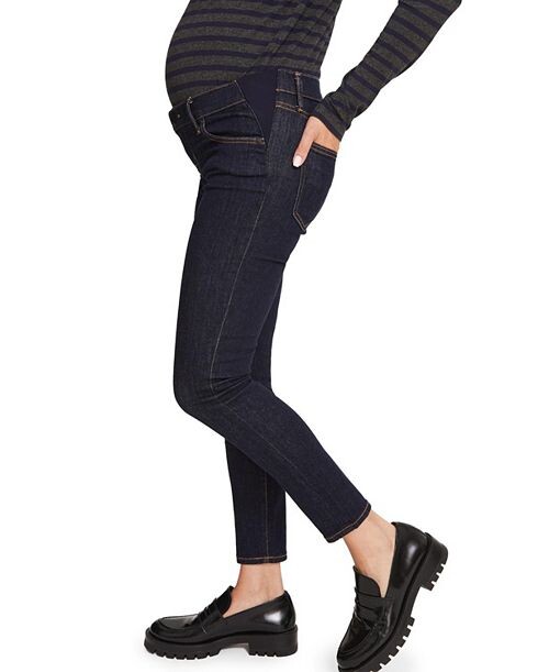 

Узкие джинсы для беременных Under the Bump HATCH Collection, цвет Black