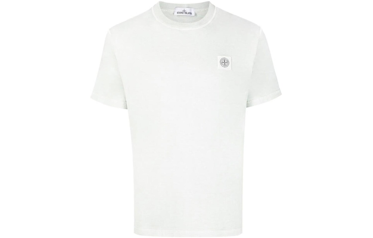 

Футболка мужская светло-серая Stone Island, серый