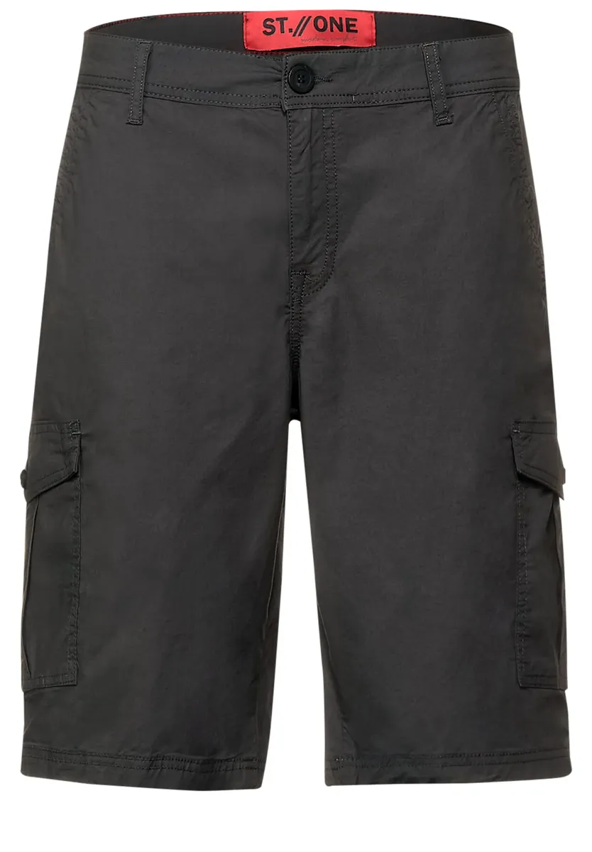 

Шорты STREET ONE MEN, фасон карго, серый