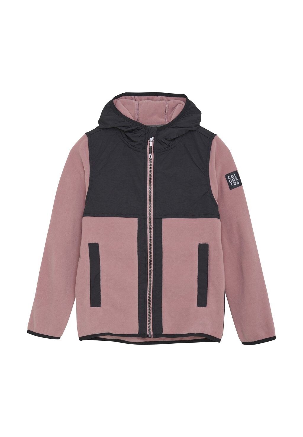 

Флисовая куртка W Hood Color Kids, наперстянка