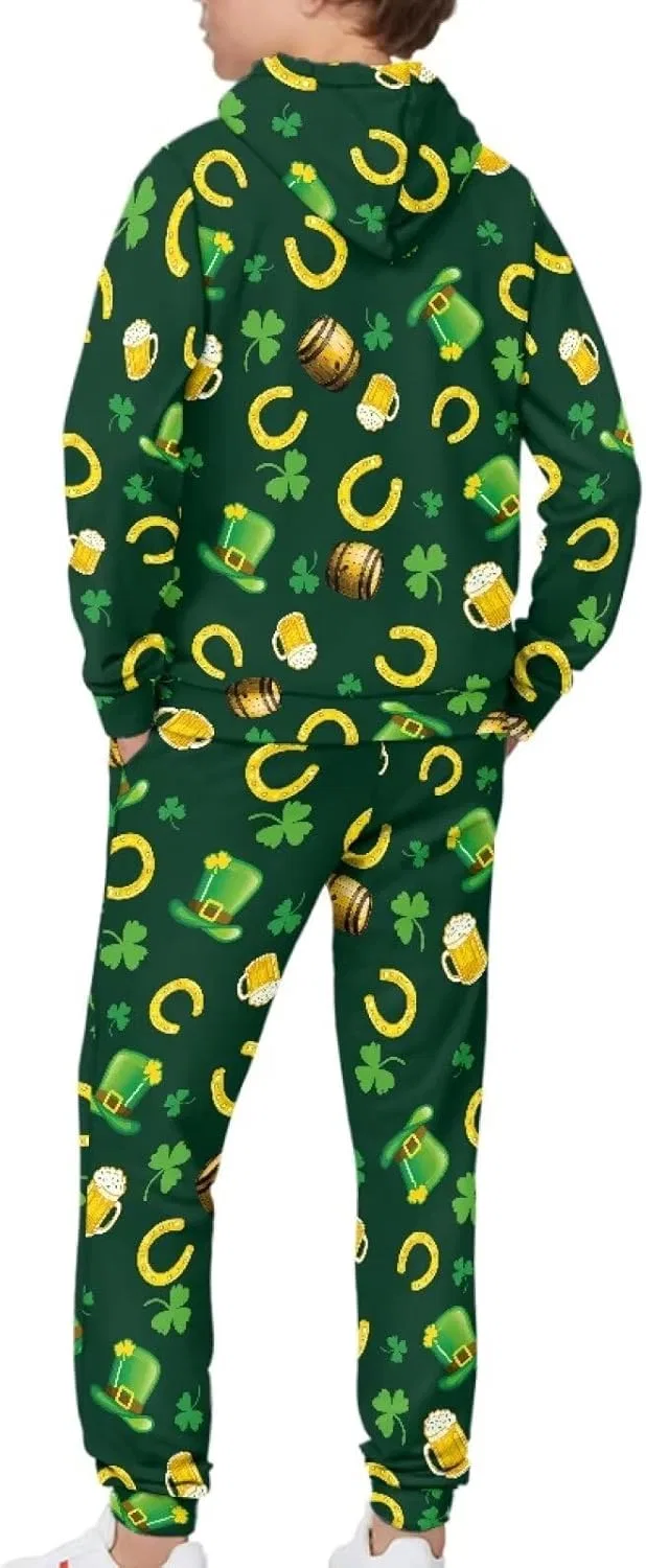 Детский спортивный костюм DISNIMO, худи и джоггеры, Clover Beer — фото 2