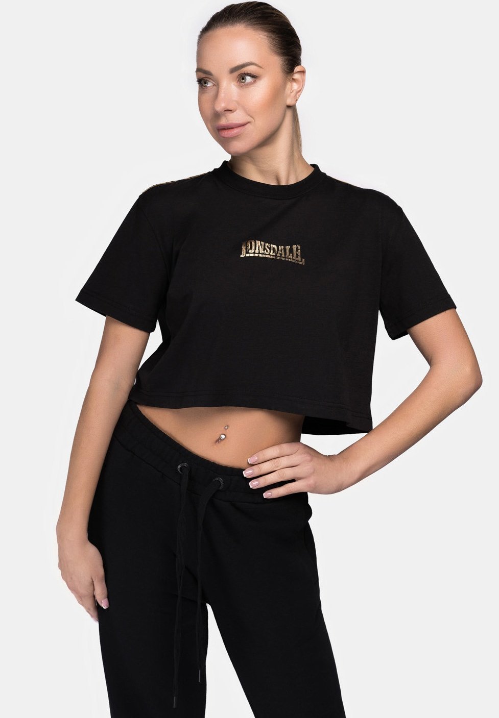 

Футболка CROPPED AULTBEA Lonsdale, черный