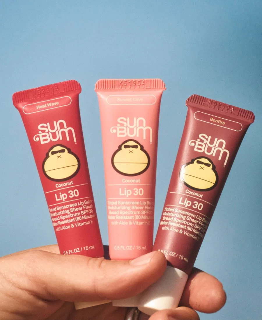 Оригинальный тонированный солнцезащитный бальзам для губ SPF 30, 14 г Sun Bum, heat wave — фото 4