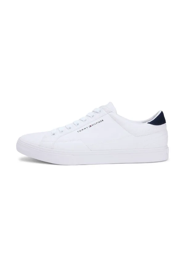Кроссовки с тиснением по холсту Tommy Hilfiger, White
