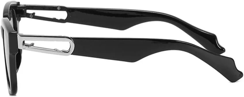 

Мужские и женские солнцезащитные очки в стиле стимпанк, винтажные, с застежкой-крючком, прямоугольные, для вождения, защита от ультрафиолета UV400 LANGSER, 6