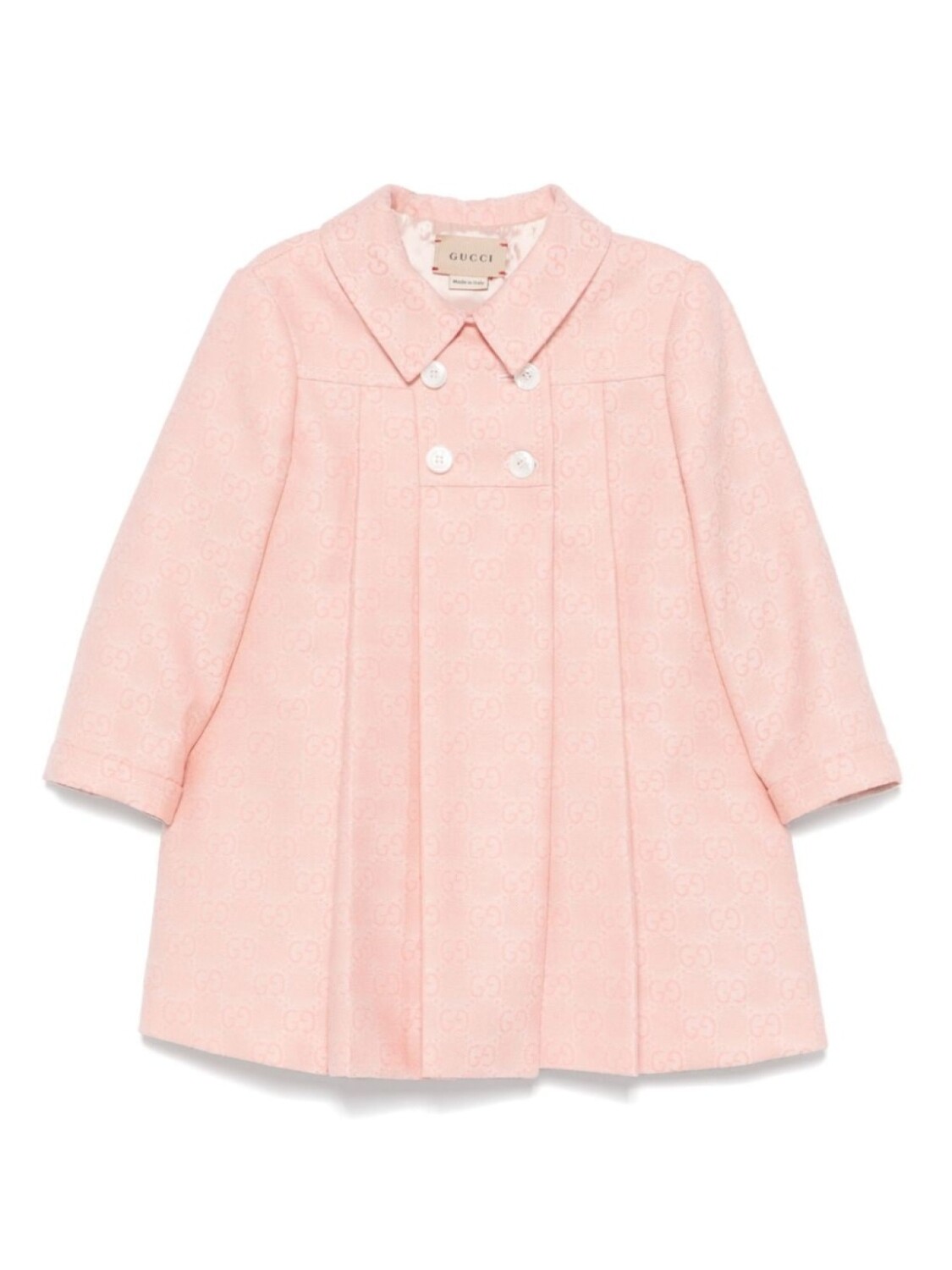 

Gucci Kids пальто GG, розовый