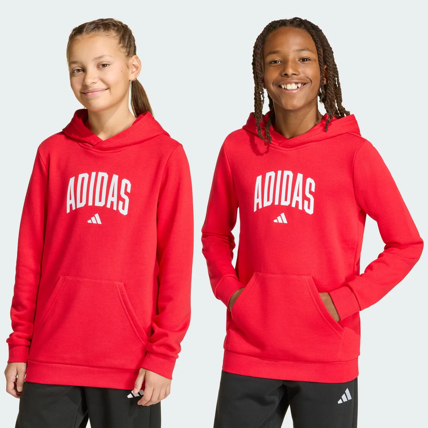 Детская толстовка adidas CODES COLLEGIATE GRAPHIC, Pure Ruby
