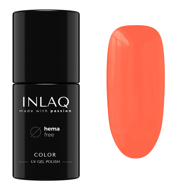 

Гибридный лак для ногтей Outrageous orange, 6 мл Inlaq Sweet candies, цвет outrageous orange