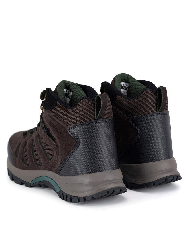 Мужские ботинки Hunter MASON MID HIKER WP с сетчатыми вставками, коричневый — фото 3