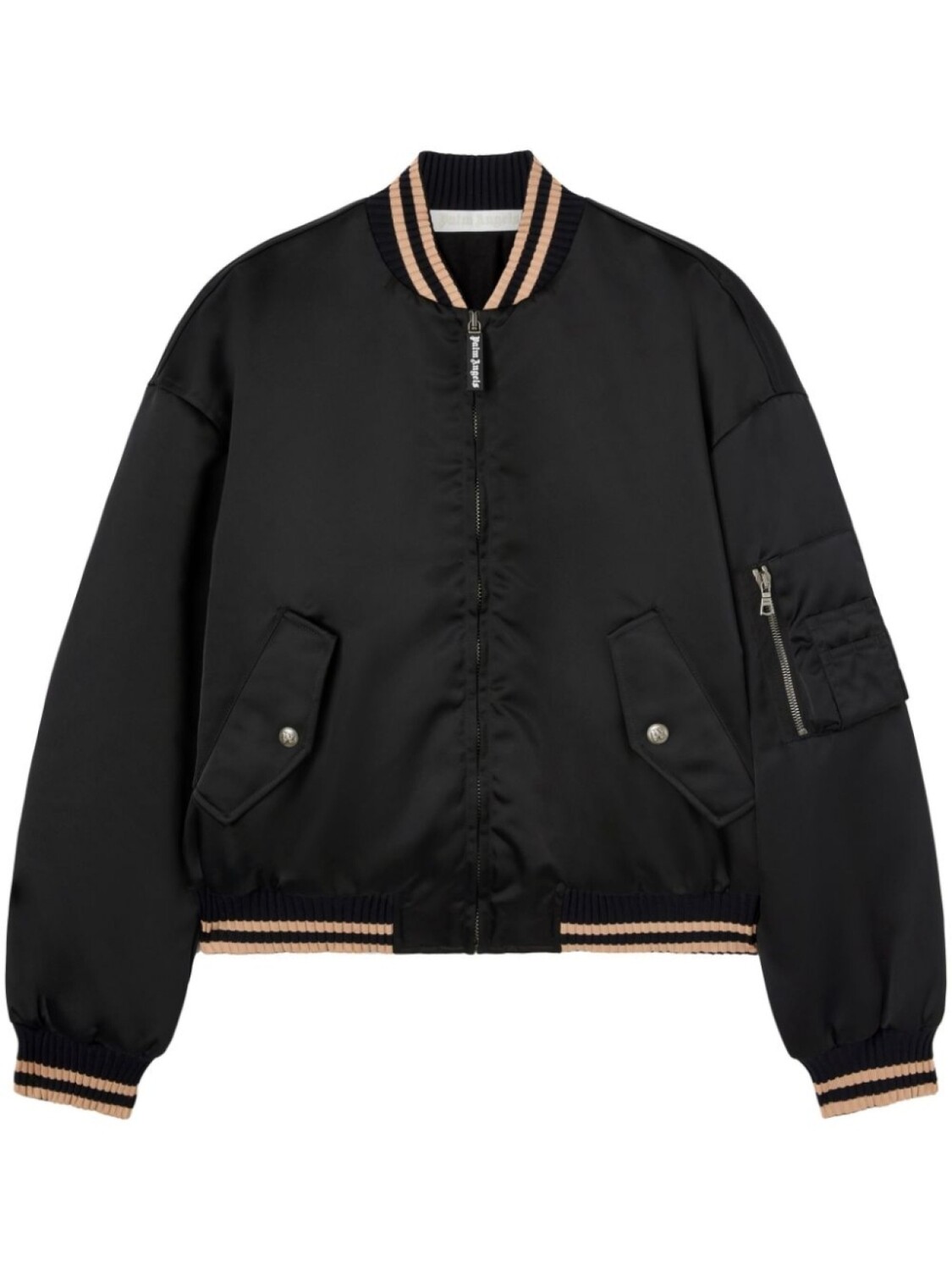

Palm Angels бомбер с логотипом, черный
