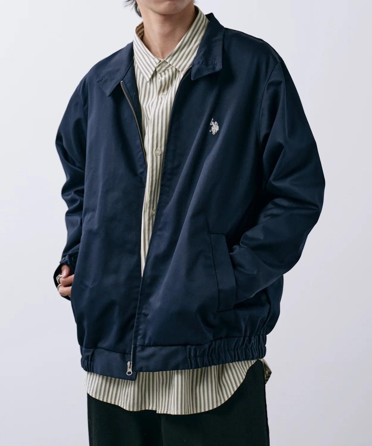 Куртка USPA 90's Heavy Twill Industrial Jacket, темно-синяя