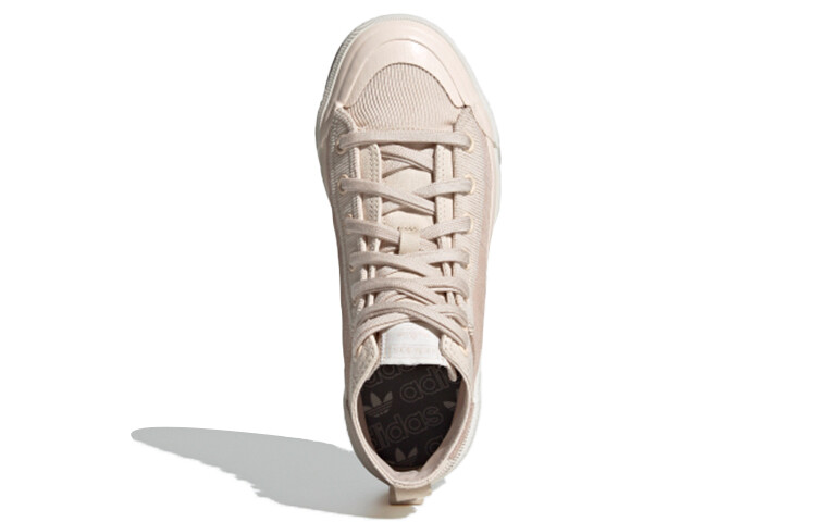 Кроссовки Adidas Originals Nizza, розовый/кремово-белый — фото 4